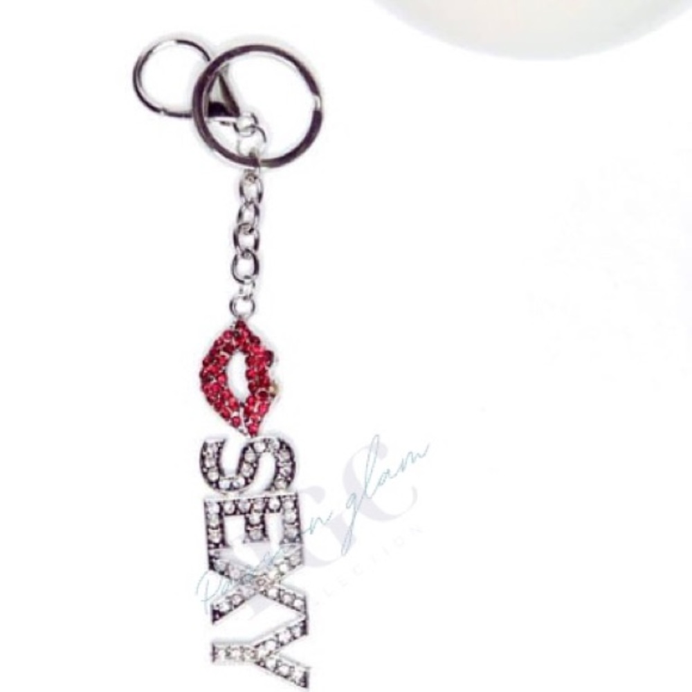 Lip keychain